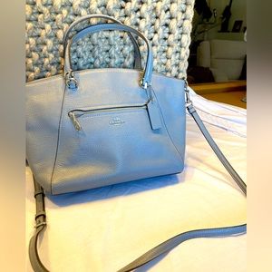 NWT Coach Leather Prairie Satchel